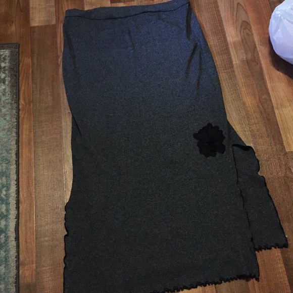 Grace elements side split maxi style skirt size L - Picture 1 of 5